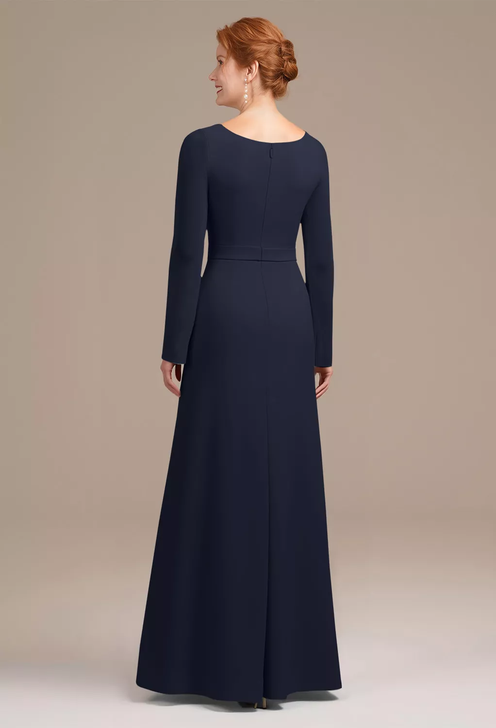 Dark Navy Mother of the Bride/Groom Dresses | AW.Bridal