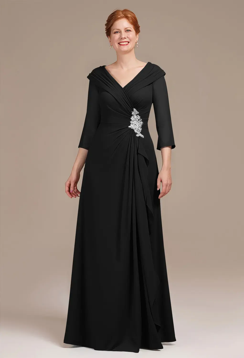 AW Ffion Black  Mother of the Bride Dresses