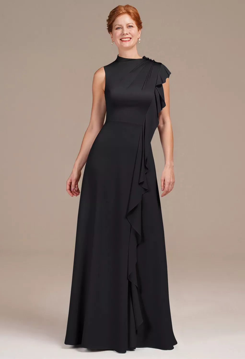Black Metallic Mother of the Bride/Groom Dresses | AW.Bridal