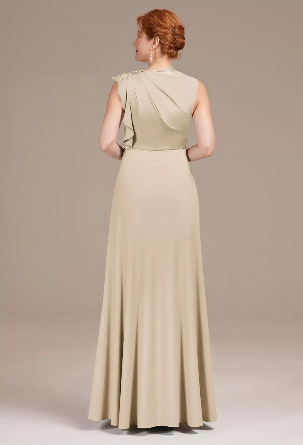 Champagne Mother of the Bride/Groom Dresses | AW.Bridal