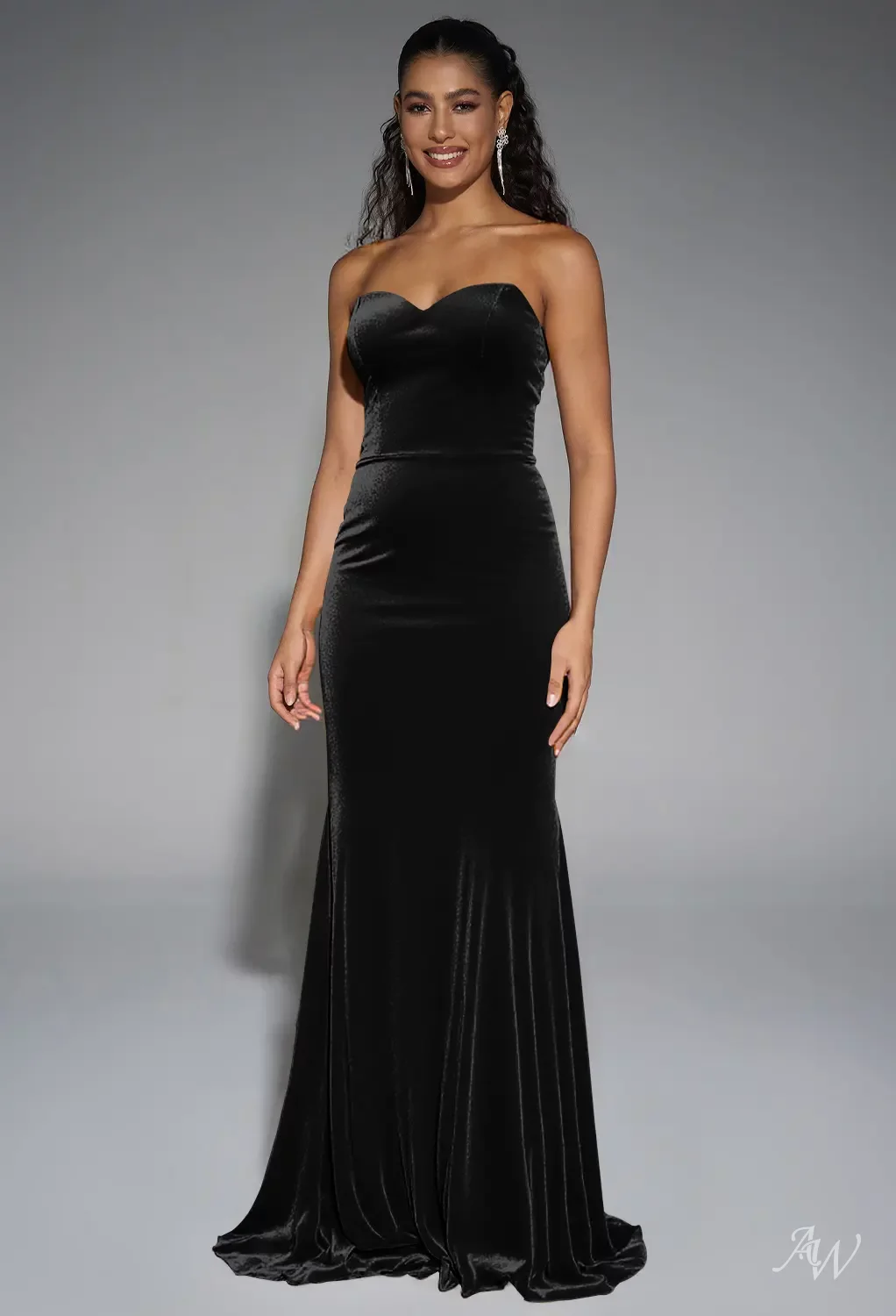 black bridesmaid dress sweetheart neckline A-Line Sweetheart Neck Black Lace Long Prom Dress Formal Dress PSK395 US4 / Red