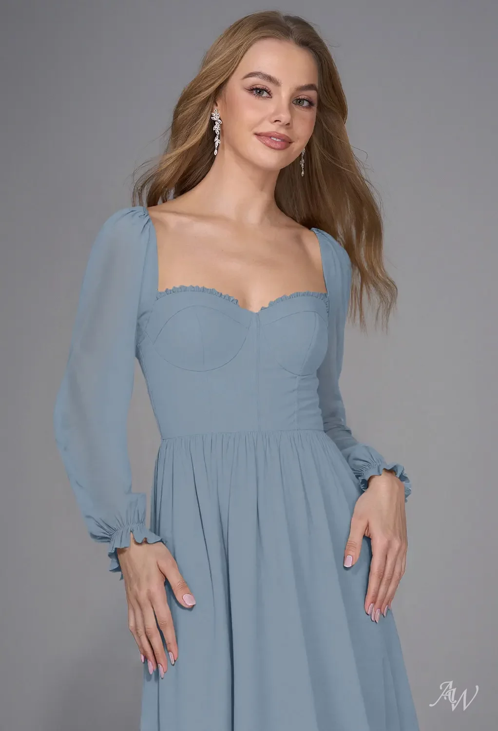 sachin and babi light blue dress Country Club Outfits: Stylish & Chic Attire for Every Occasion – Gaâla main image 1