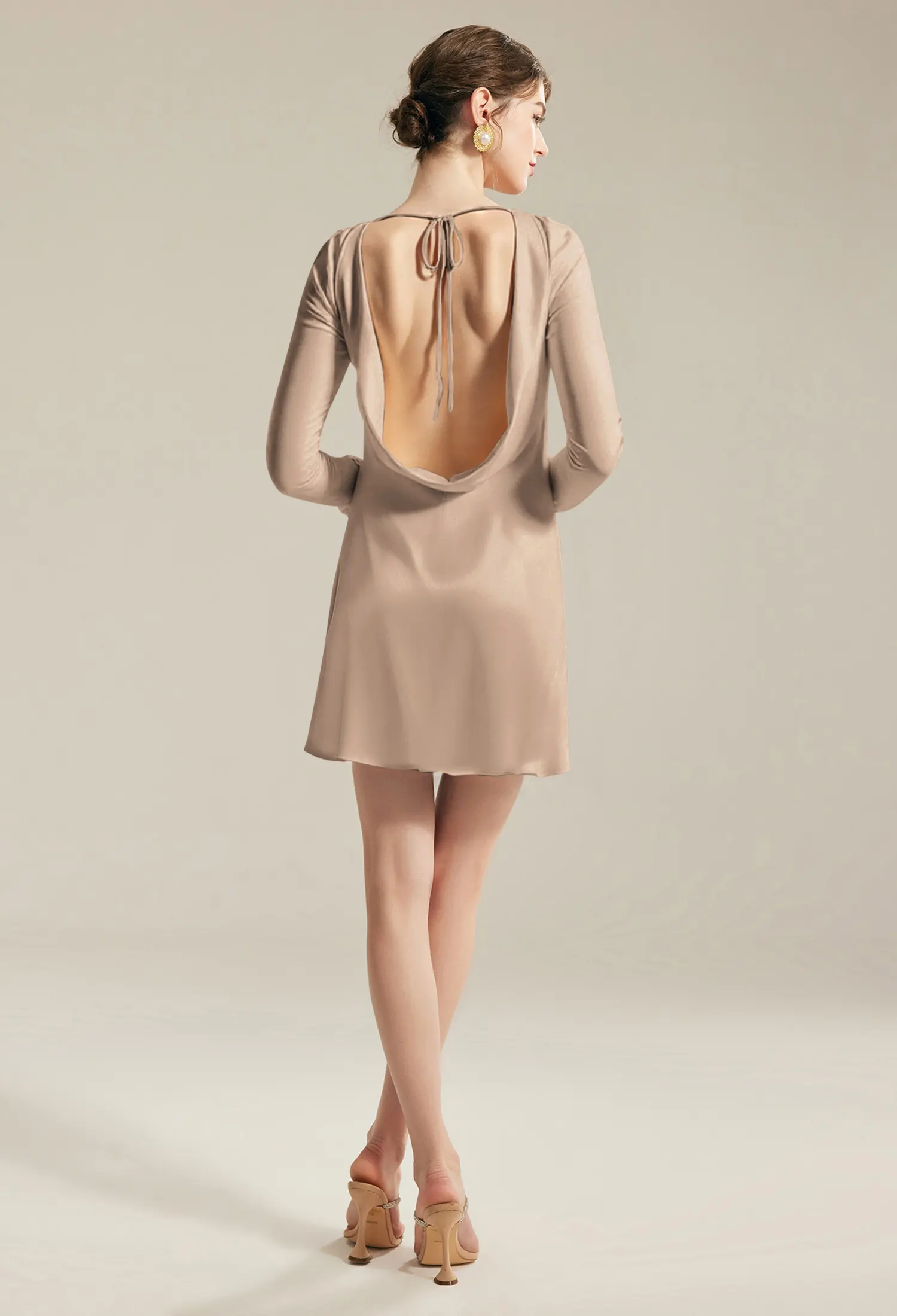Neutral, Mini/Short Dresses