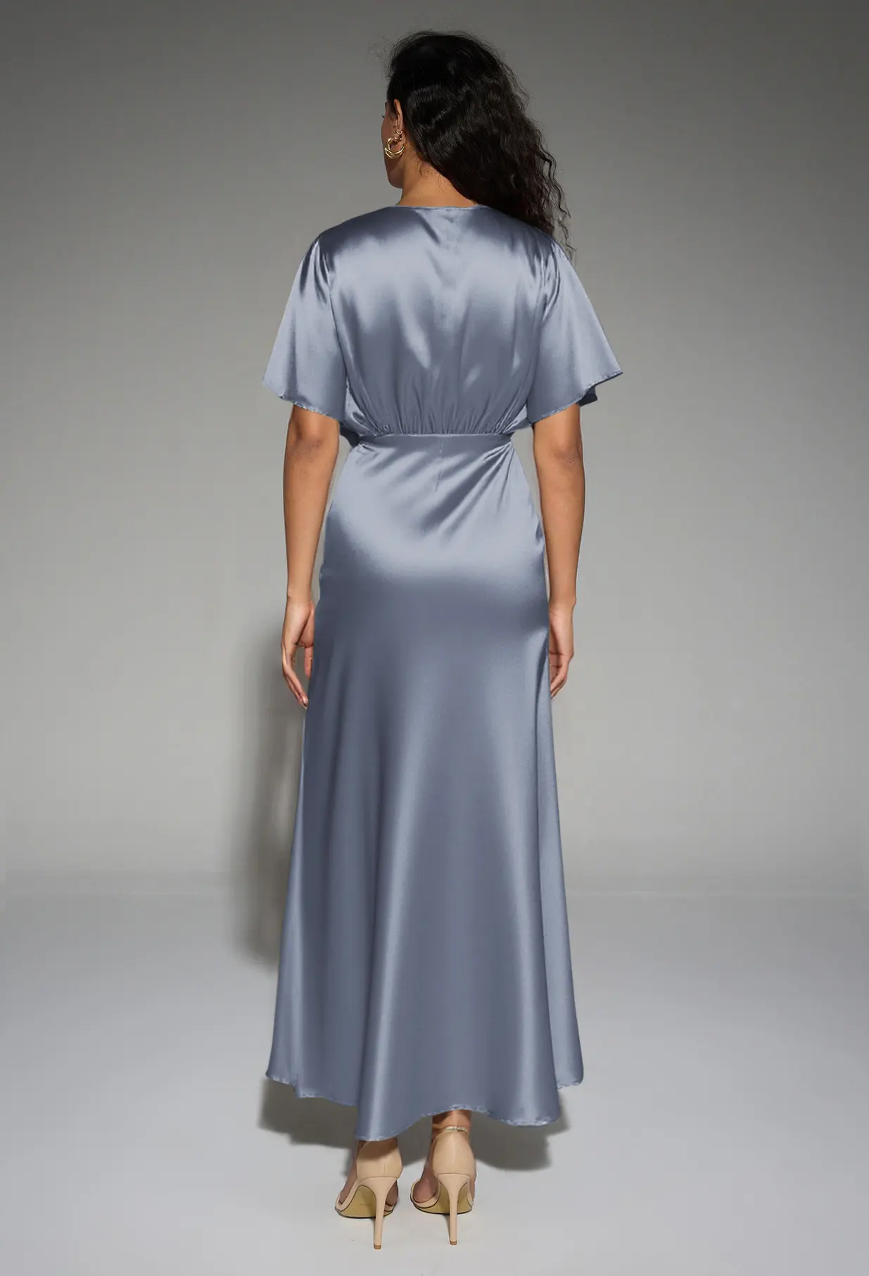 gray holiday dresses FLYING TOMATO main image 0