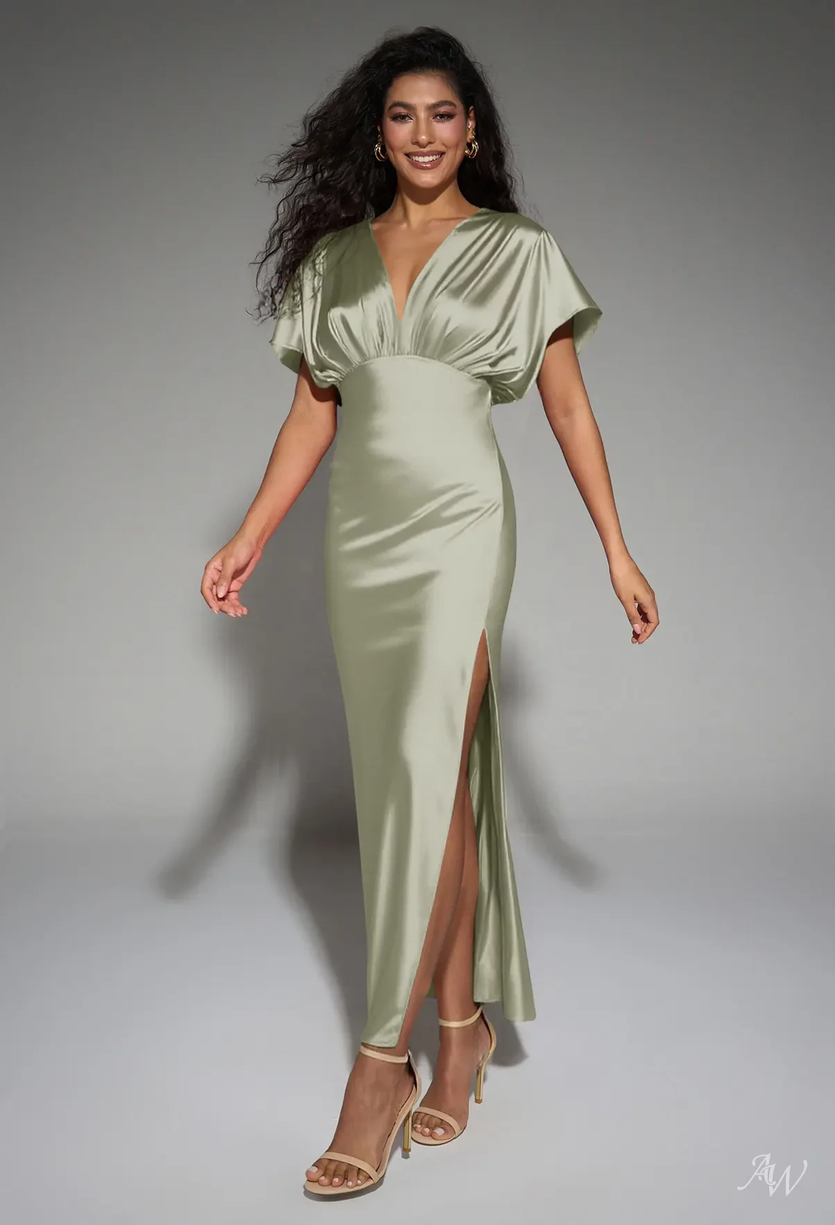 valeria dress in emerald metallic j.angelique Stunning Emerald Green Dress for Holiday Parties
