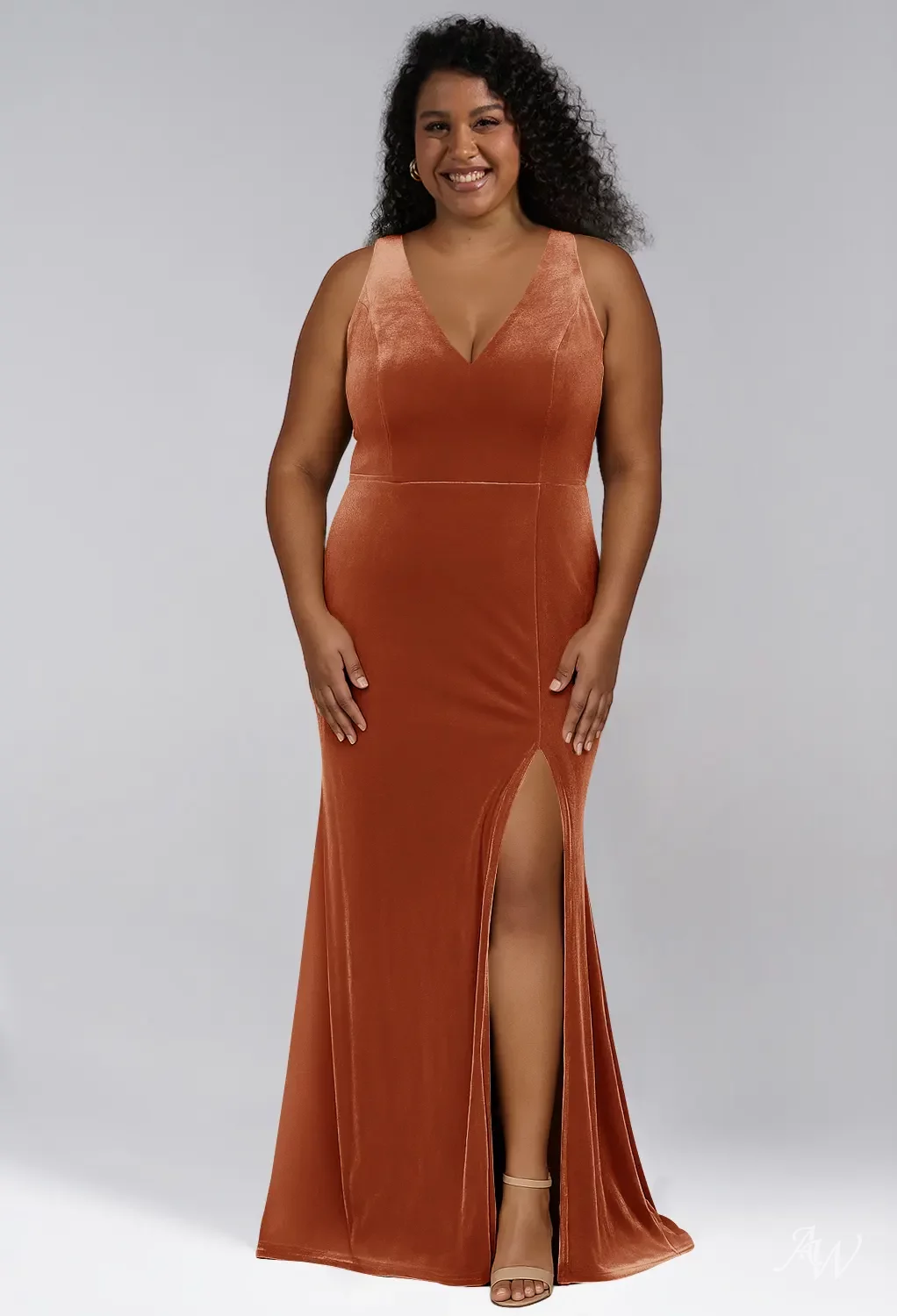 strapless open back dress Kennedy Blue Eloise Bridesmaid Dress