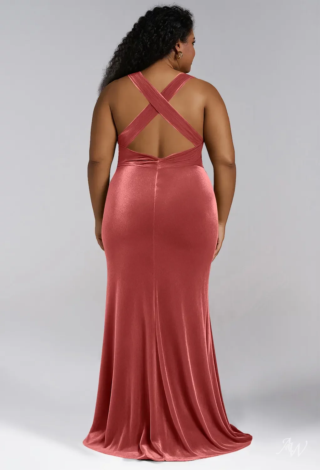 burgundy and dusty rose bridesmaid dresses Charming Dusty Rose Chiffon A-line Spaghetti Straps Bridesmaid Dresses –  Simidress main image 1