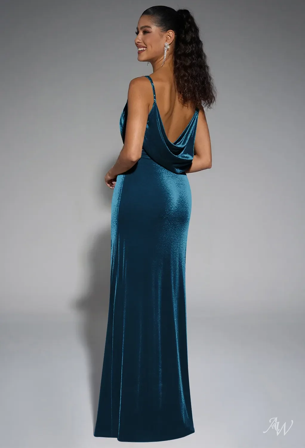 AW Lea Midnight Navy Bridesmaid Dresses