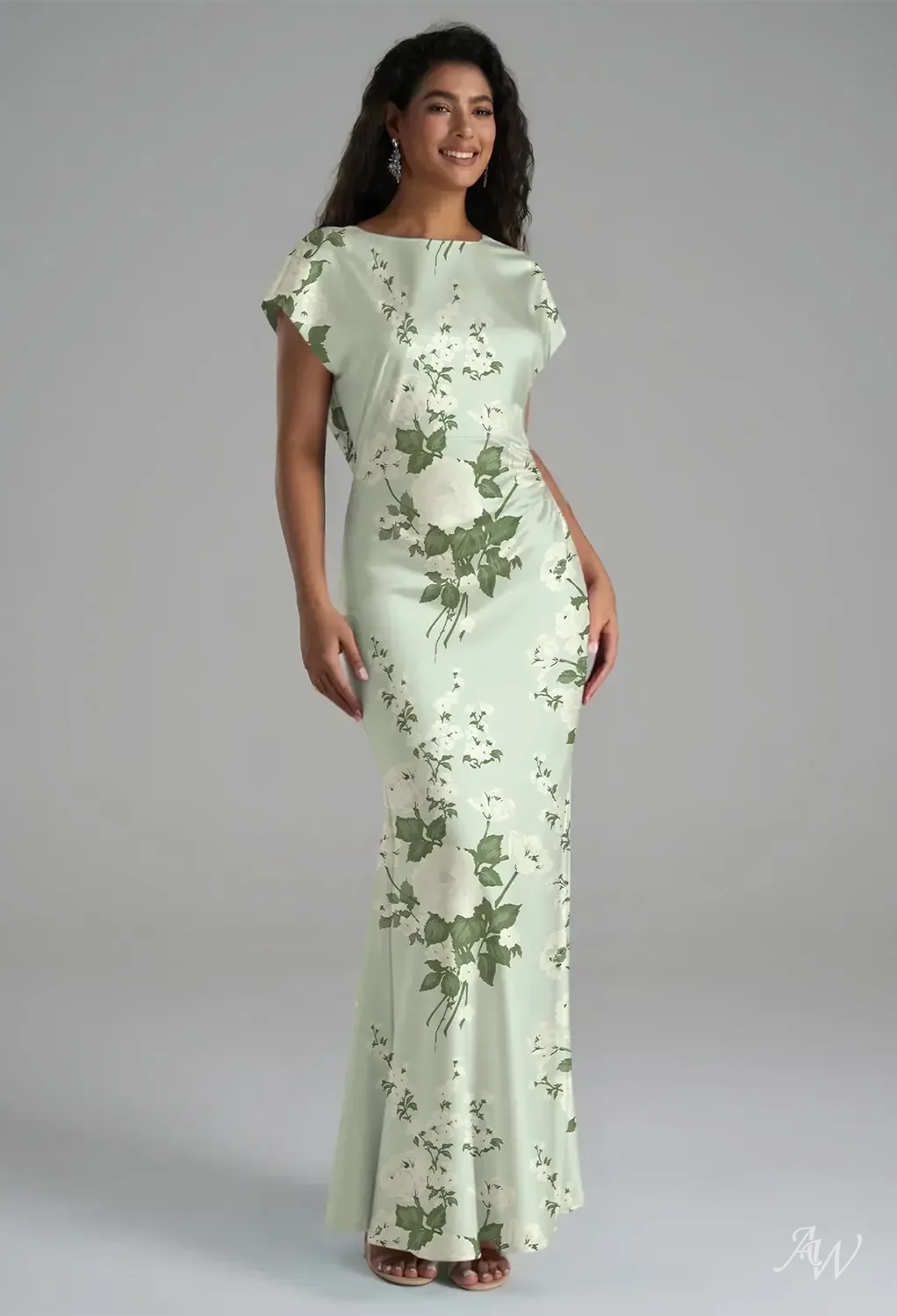 lacey green dress Lacey Tiered Maxi dress, Sage Small