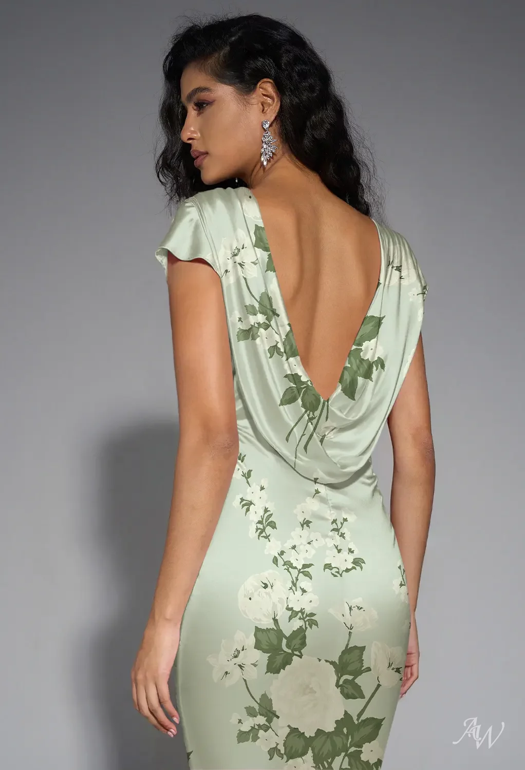 a line dress knee length Sleeveless Halterneck A-Line High-Low Wedding Guest Dress