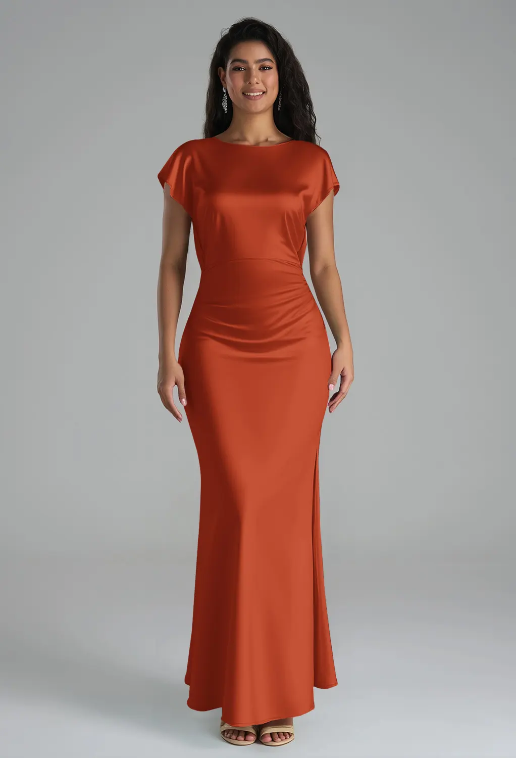 Tangerine, Orange Bridesmaid Dresses | AW.Bridal
