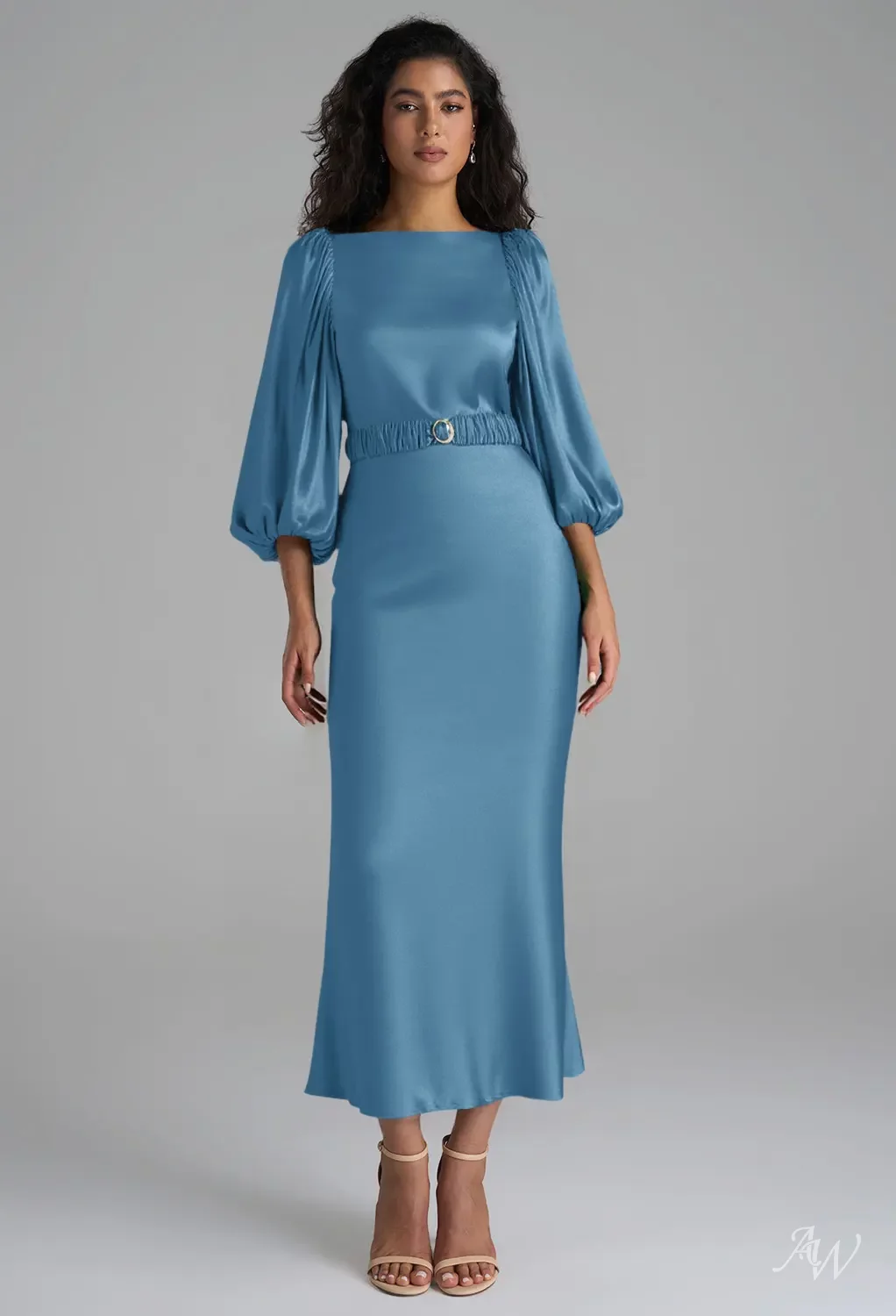 ink blue bridesmaid dress AW Vida Hips 36.5(93cm) homecoming2026 Out From Under Aruba Size:us:12