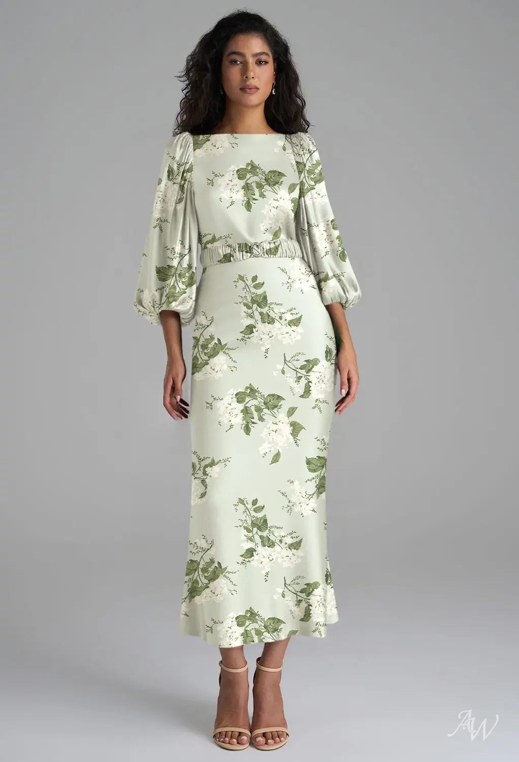 tea length garden party dress Tea Length Embroidered Tulle Cocktail Dress