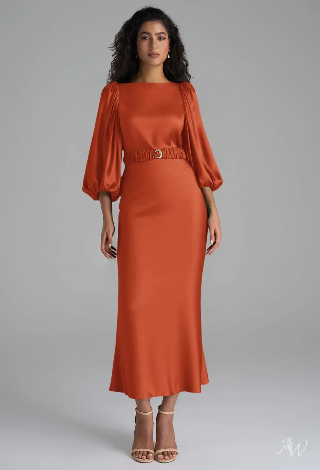 tangerine dresses bridesmaid Cheap Sweetheart Peach Chiffon Long Bridesmaid Dresses Online,MBD122