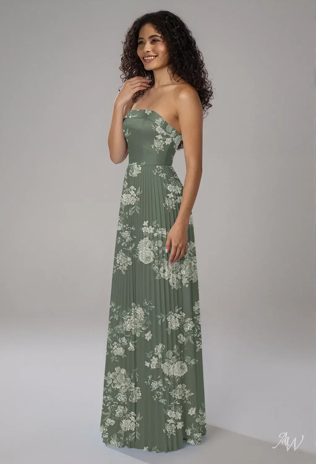 vancouver bridesmaid dresses V-neck Half Sleeves A-line Cut Out Waist Velvet Bridesmaid Dresses main image 0