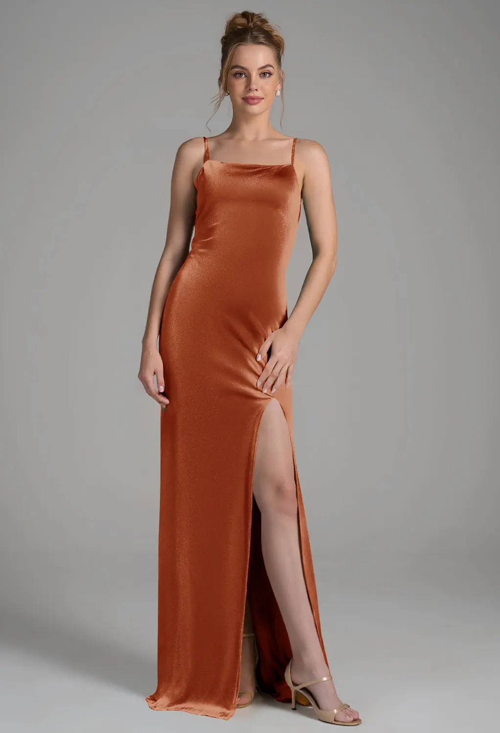 Burnt Orange Bridesmaid Dresses Page 2