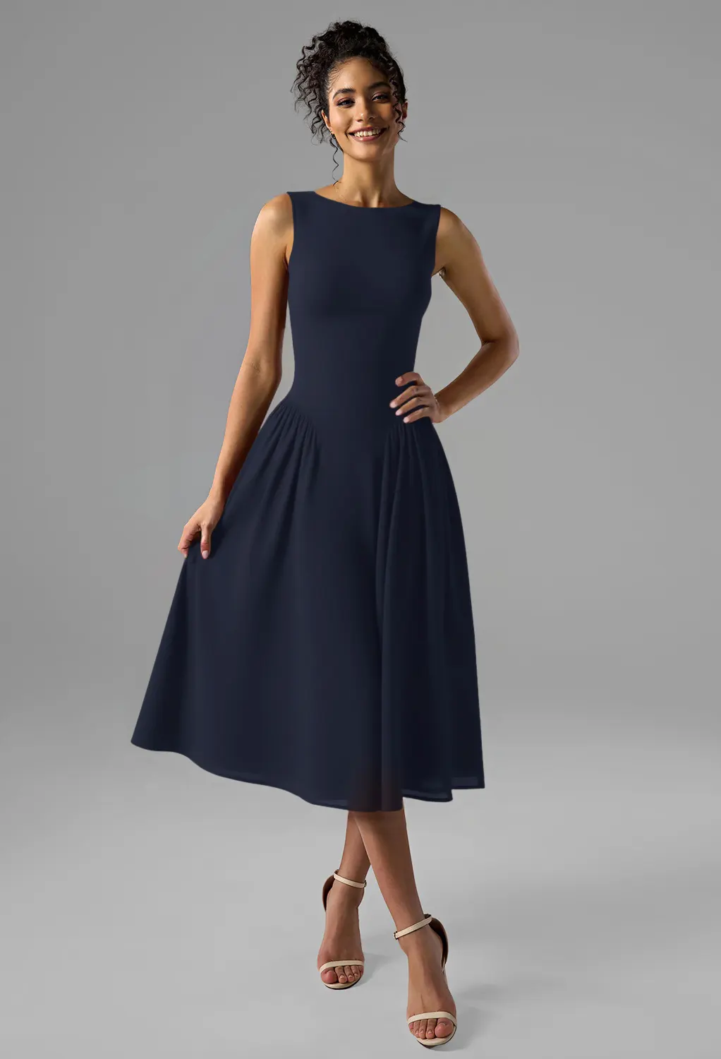 Blue Graduation Dresses | AW.Bridal