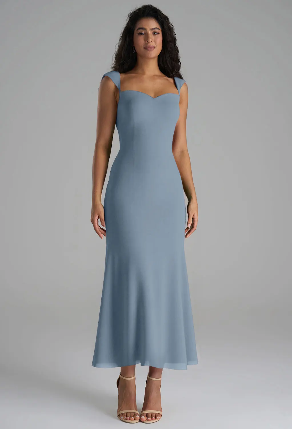 green emerald velvet dress A-Line Sweetheart Neck Off Shoulder Tulle Gray Blue Long Prom Dress, B   dresstby