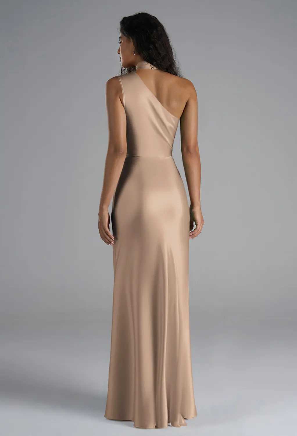 tansy satin charmeuse maxi dress NWT SACHIN + BABI Tansy Satin Charmeuse Maxi Wrap Dress in Champagne Size 14