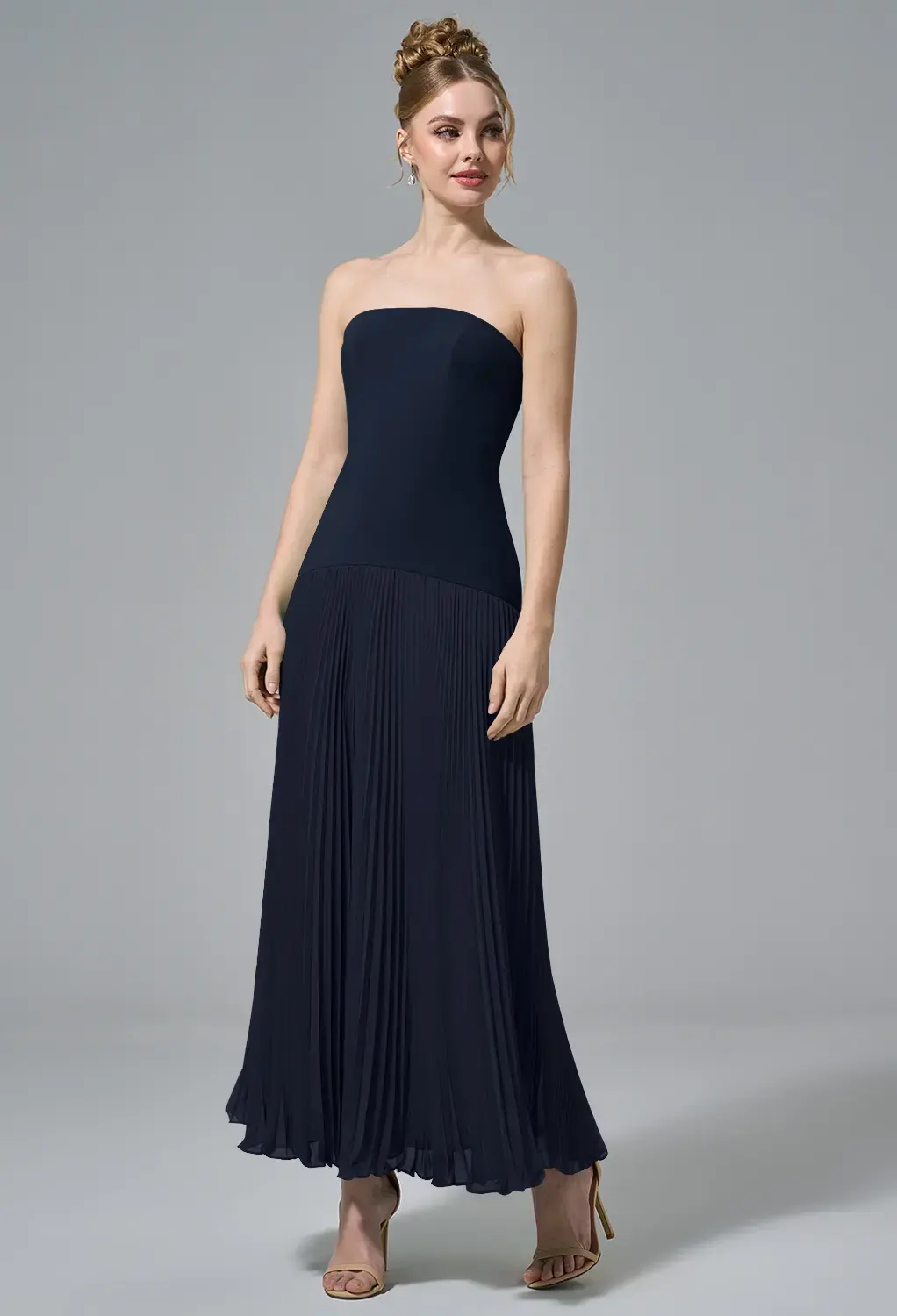 navy blue black tie wedding guest dress Dark Navy Black Tie Wedding Guest Dresses