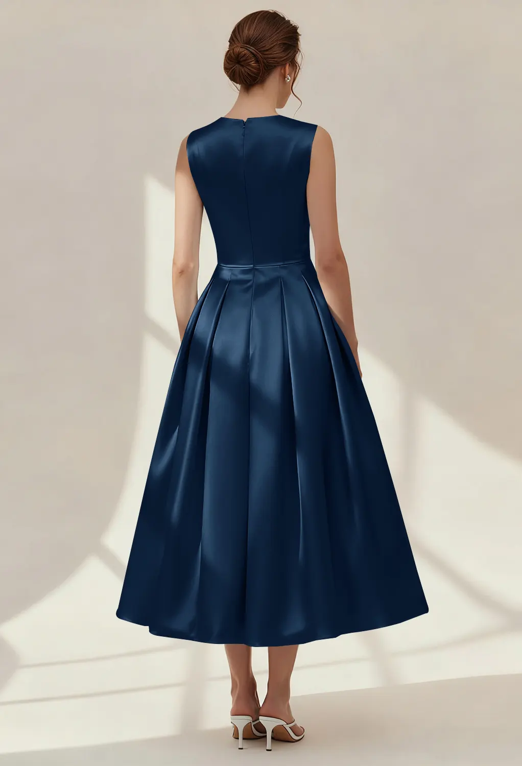Navy Short Bridesmaid Dresses