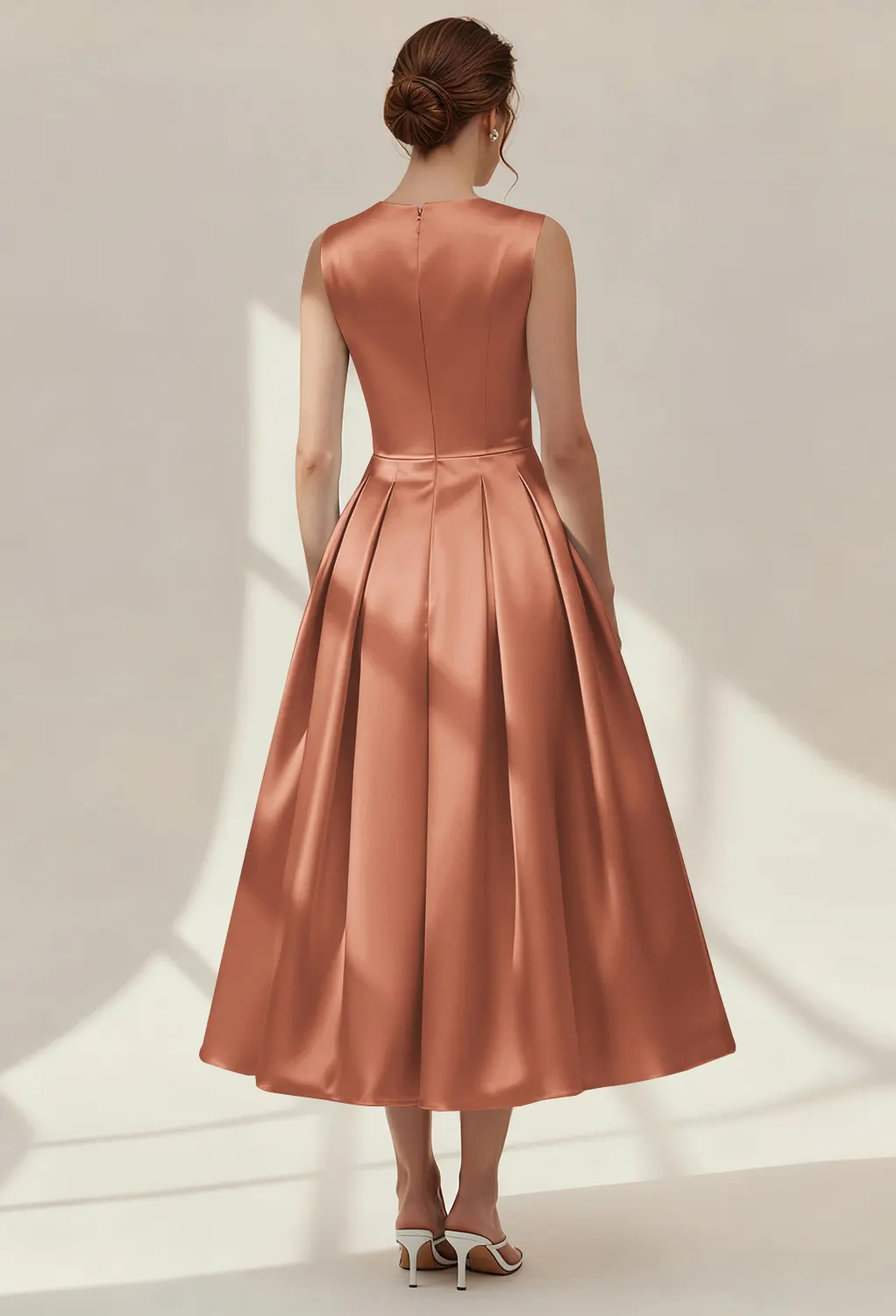 Raw Sienna Short Bridesmaid Dresses | AW.Bridal