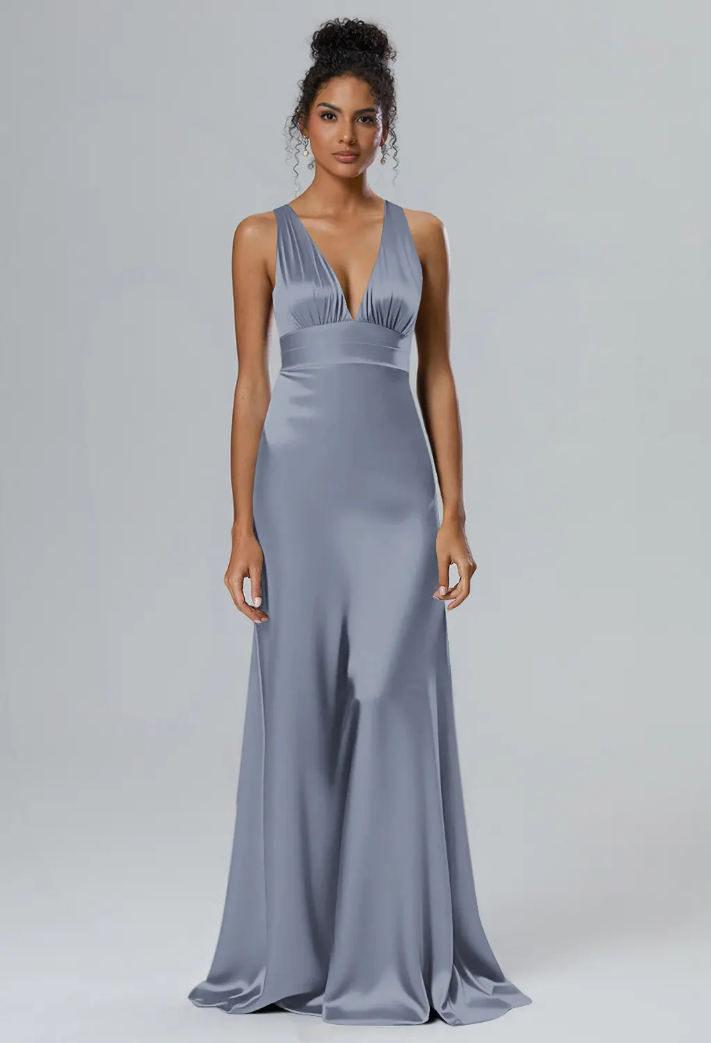 Dusty Blue Bridesmaid Dresses Page 4