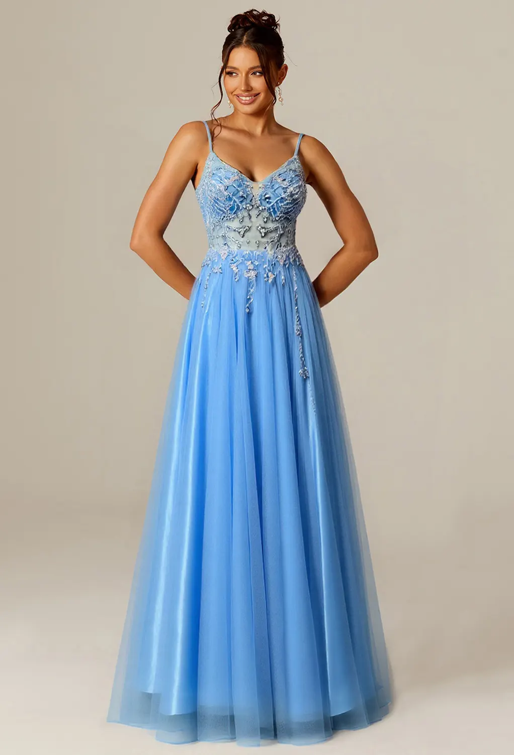 cerulean blue cocktail dress Hyacinth House Cerulean Eyelet Bennett Mini Dress Cerulean Eyelet / M main image 0
