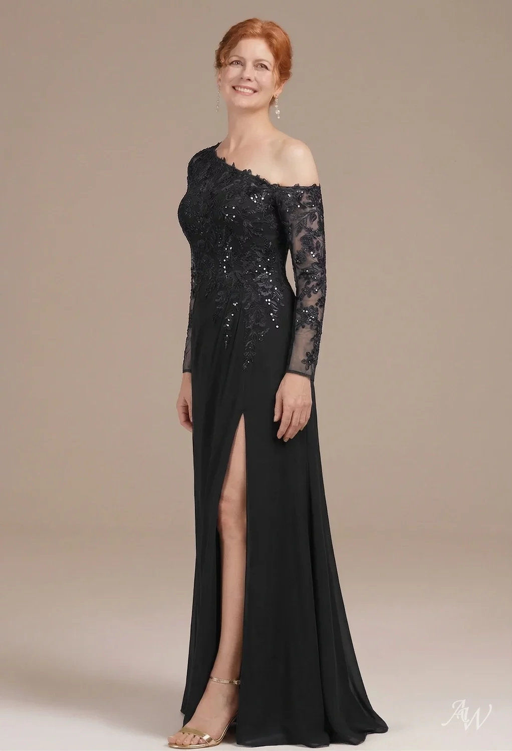 AW Jill Black Mother of the Bride Dresses | AW.Bridal