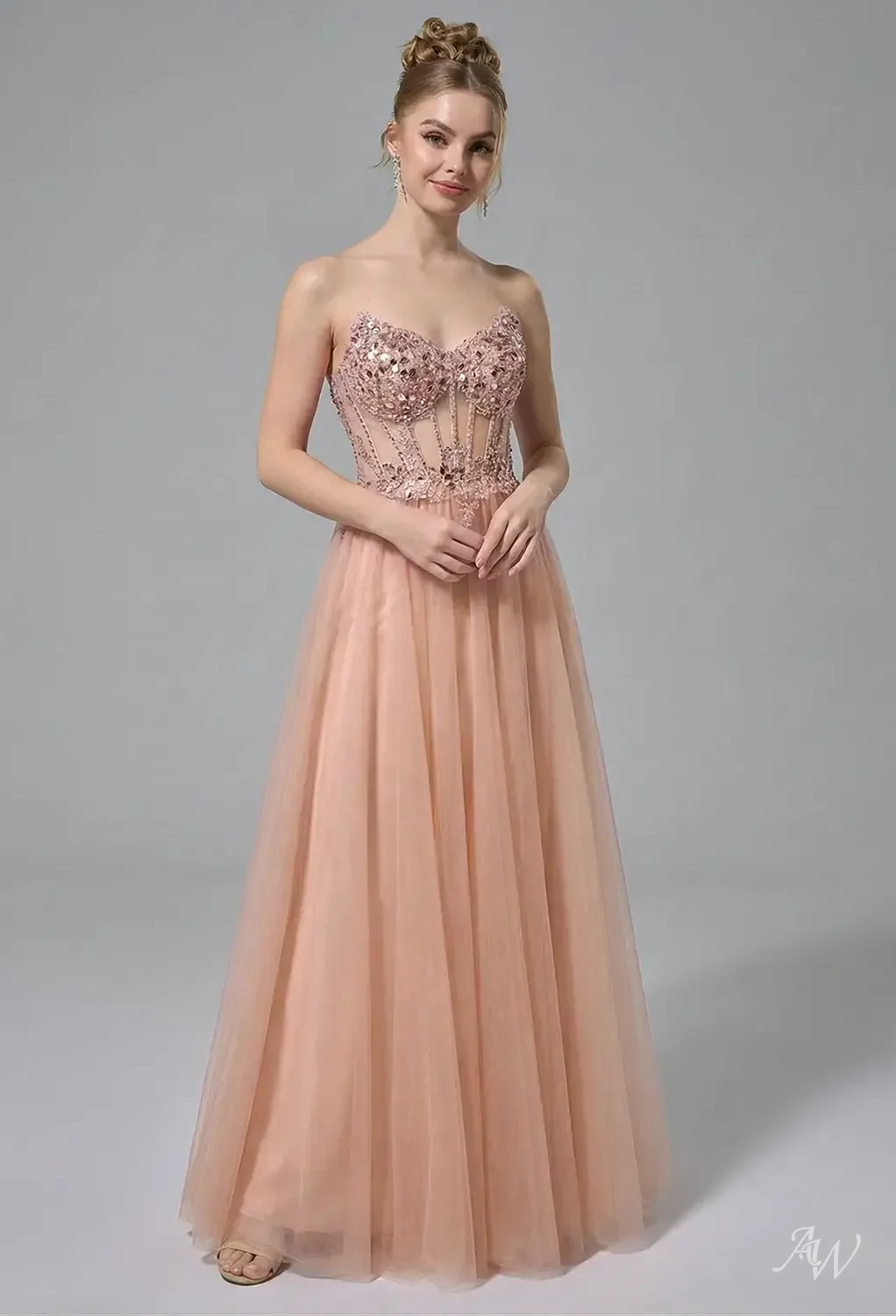 pale peach prom dress Peach Prom Dresses | Shop Peach Dresses for Prom