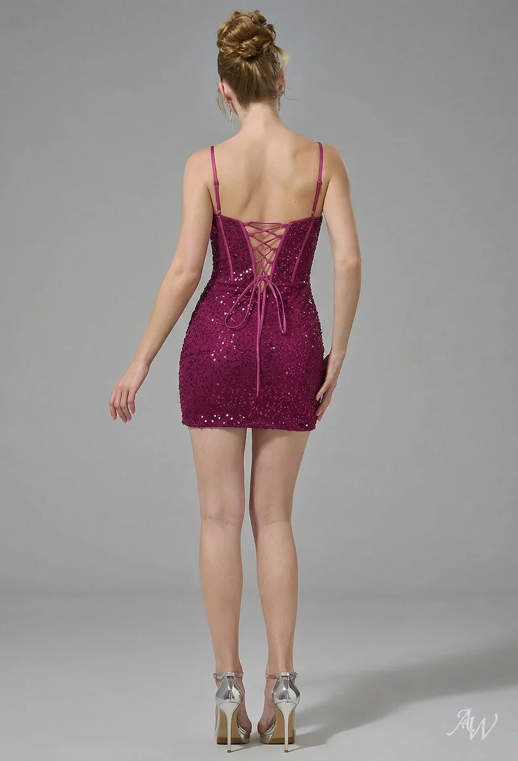AW Mia Magenta Prom Dresses | AW.Bridal