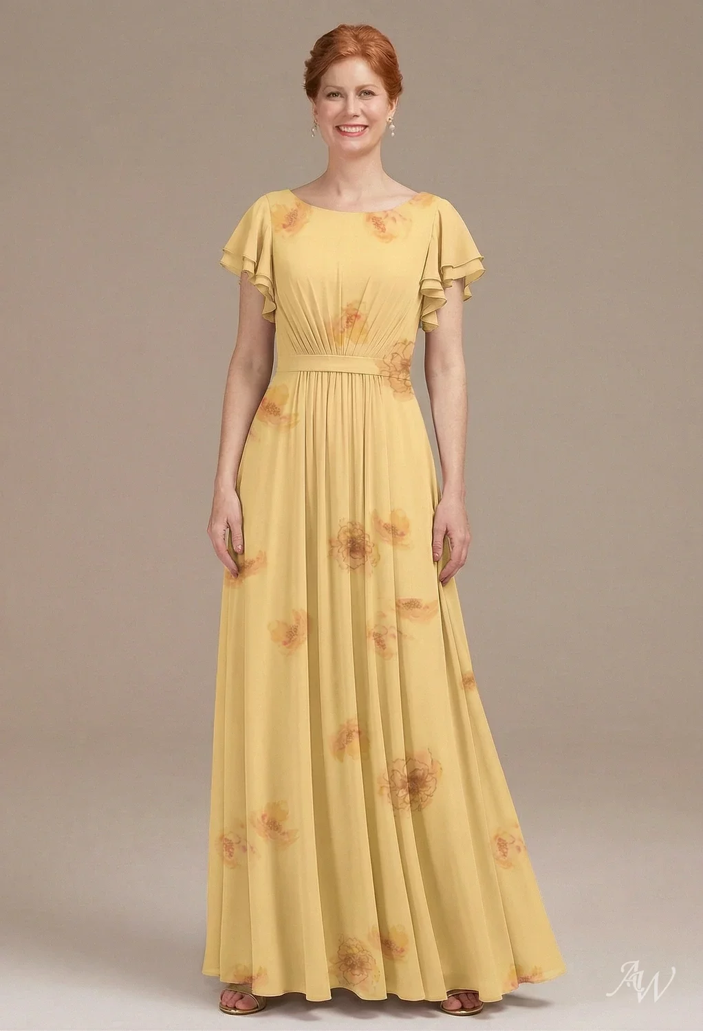 golden globes 2023 dresses Illusion Scoop Neck Tulle Sheath Mother Of Bride Gown w/ Radiant Sequi –  smcfashion.com main image 0