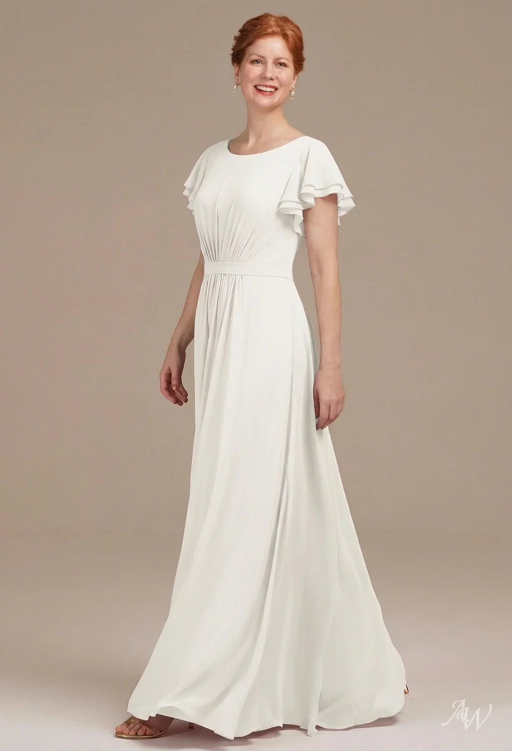 ivory mother of the bride dress Black And Ivory Mother Of The Bride Dresses A-Line V-Neck Half Sleeves Appliques Waist Floor Length Chiffon Mother Of The Bride Dress