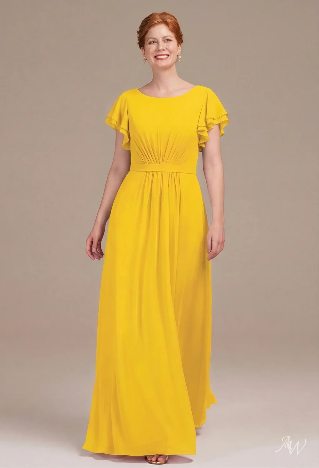 mustard short sleeve dress Unique Bargains Twist Front Dress for Women's Round Neck Short Sleeve Split  Sheath Dresses L Yellow