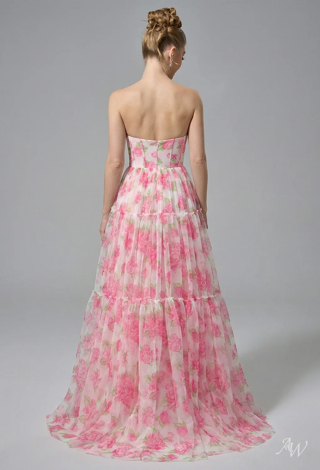 AW Anastasia Candy Pink Prom Dresses | AW.Bridal