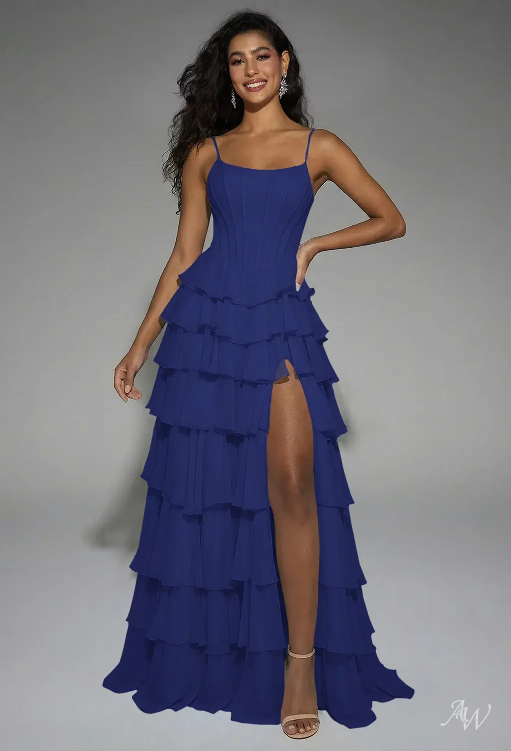 AW Joy Royal Blue Bridesmaid Dresses | AW.Bridal