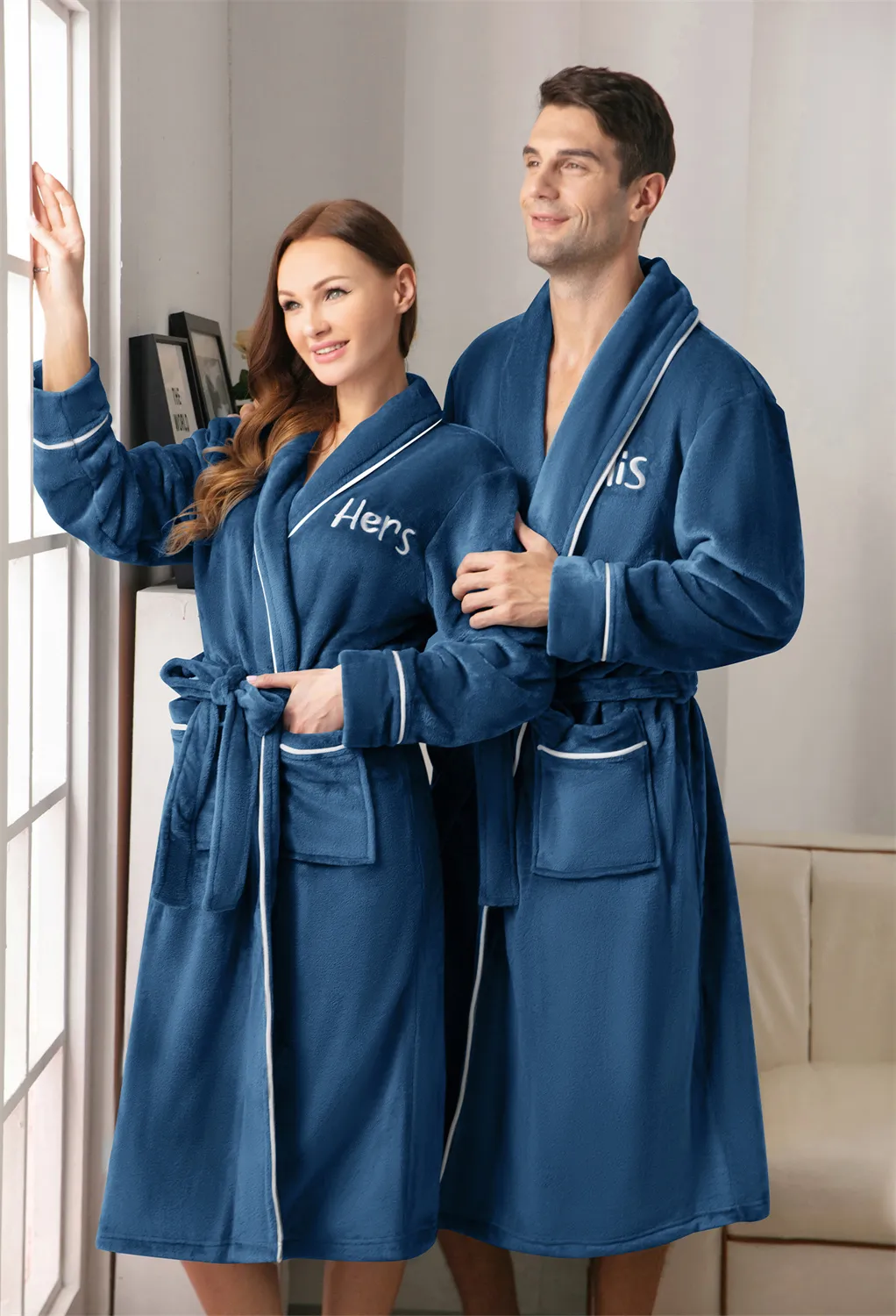 AW Couples Robes for Him and Her