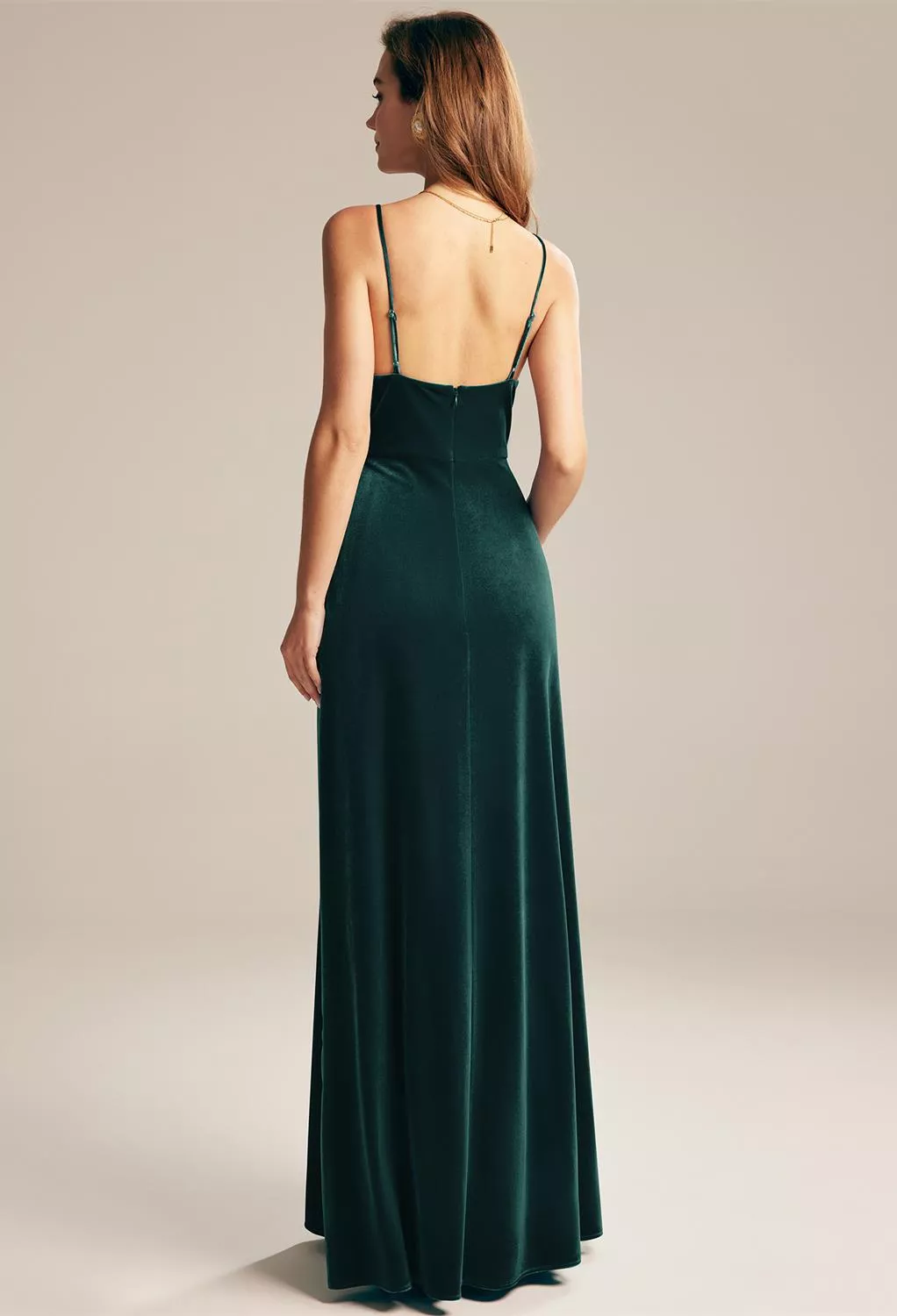 AW Mona Hunter Green  Plus Size Dresses
