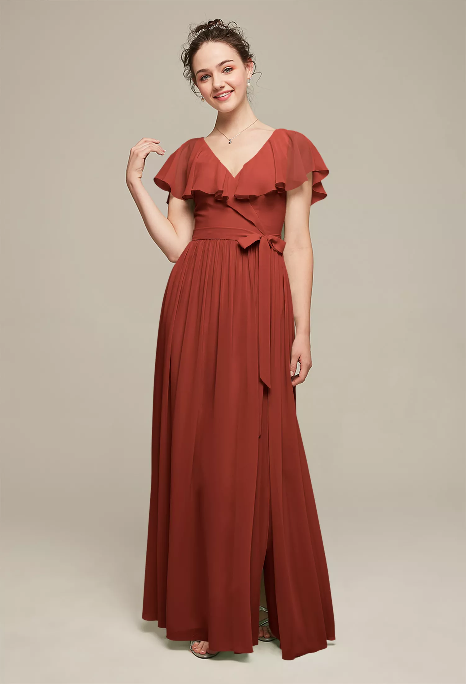 Sash/Ribbon Plus Size Dresses | AW.Bridal New Zealand