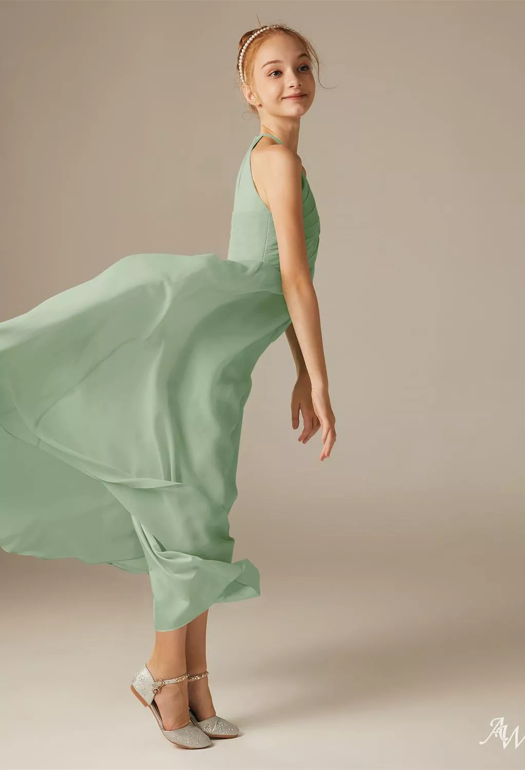 green emerald velvet dress Penny One Shoulder Ruffle Dress
