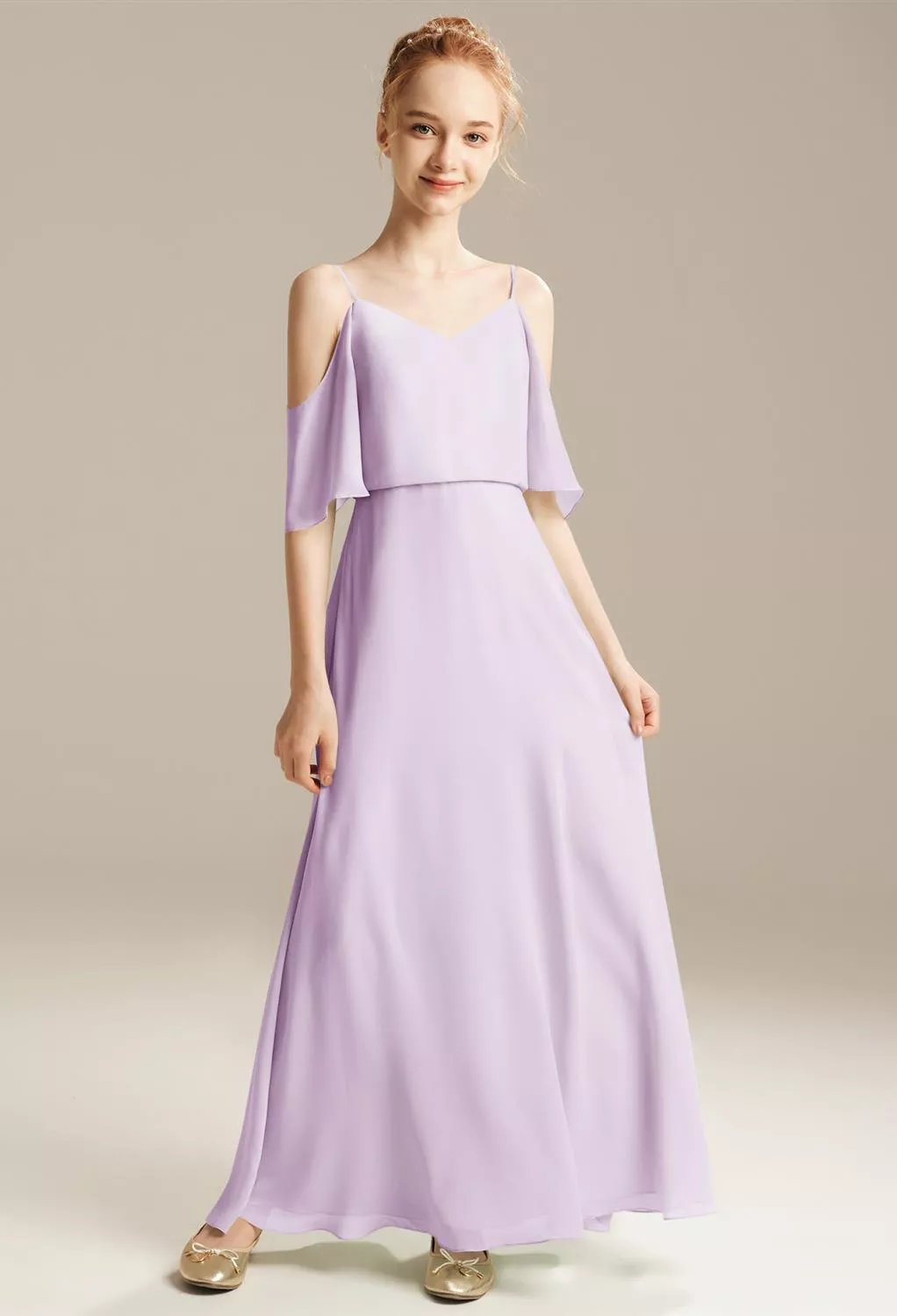 Short Sleeves Junior Bridesmaid Dresses | AW.Bridal New Zealand