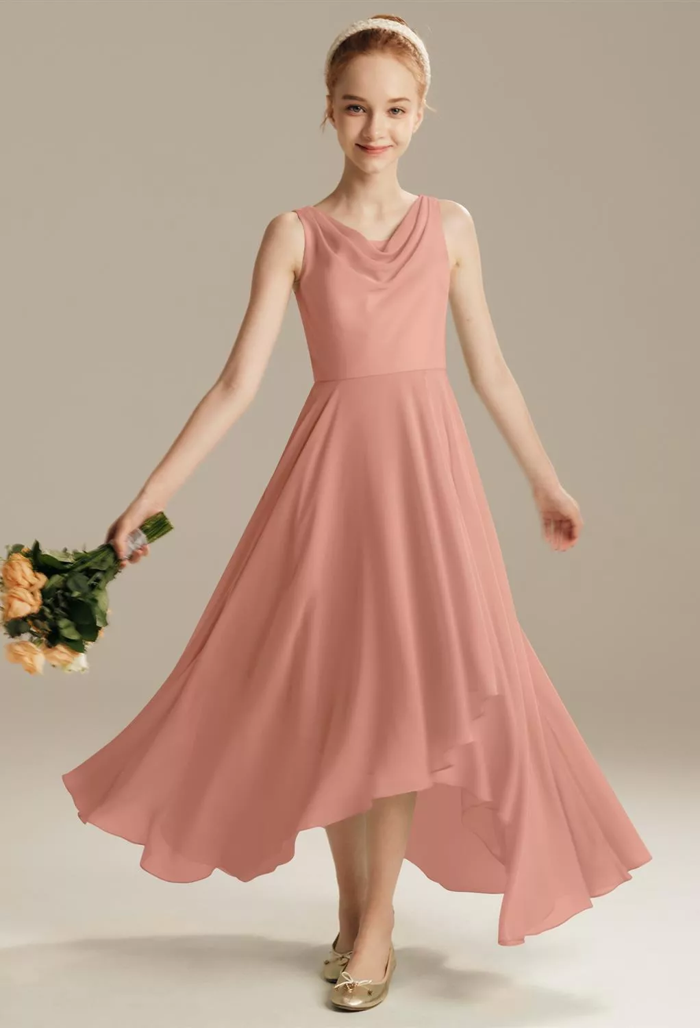 blue dress for baby girl Kennedy Blue Lanie Junior Bridesmaid Dress Blossom main image 1