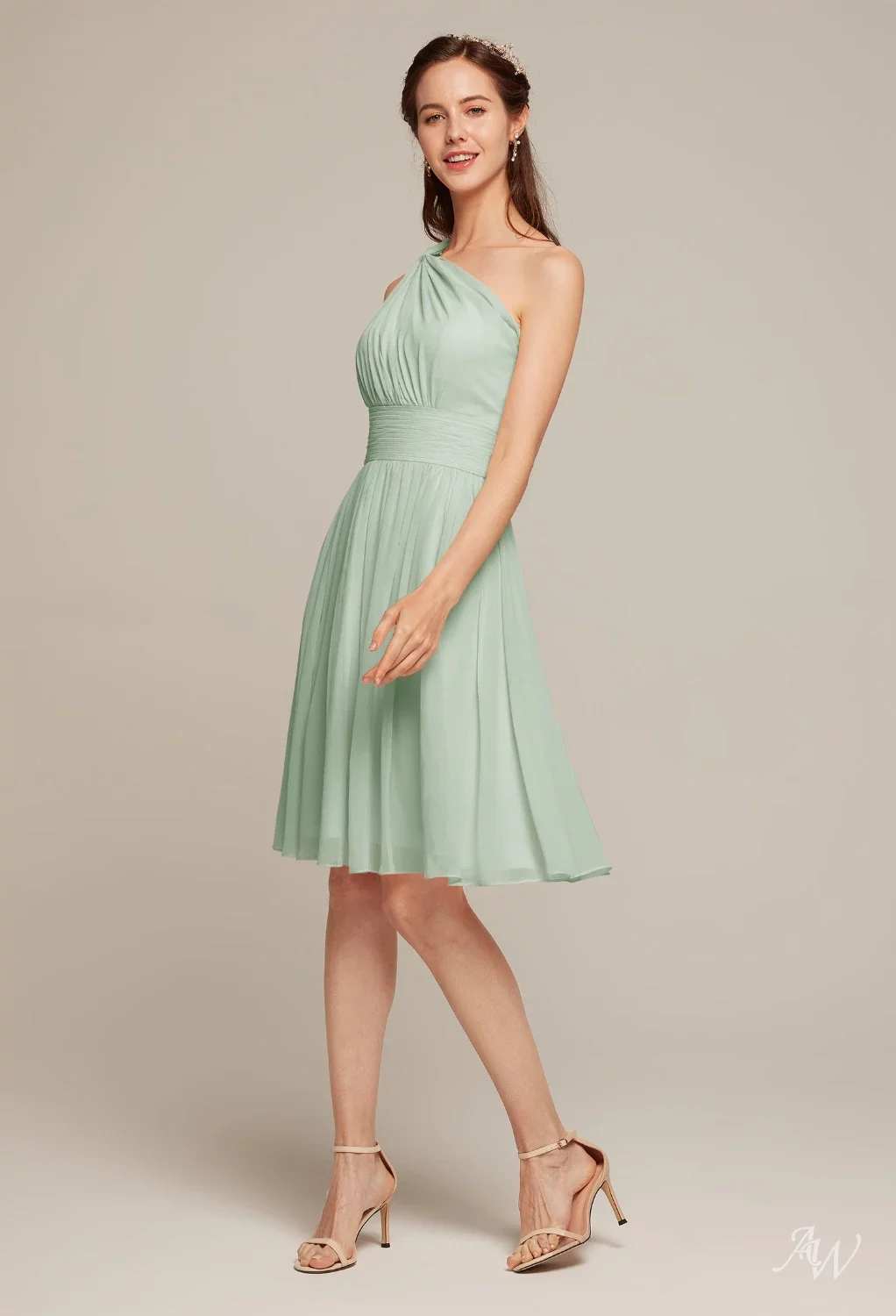 sage green bridesmaid dresses nz Sage Green Satin Convertible Slit Floor Length Bridesmaid Dresses Change Color From Swatches / XXL / N16