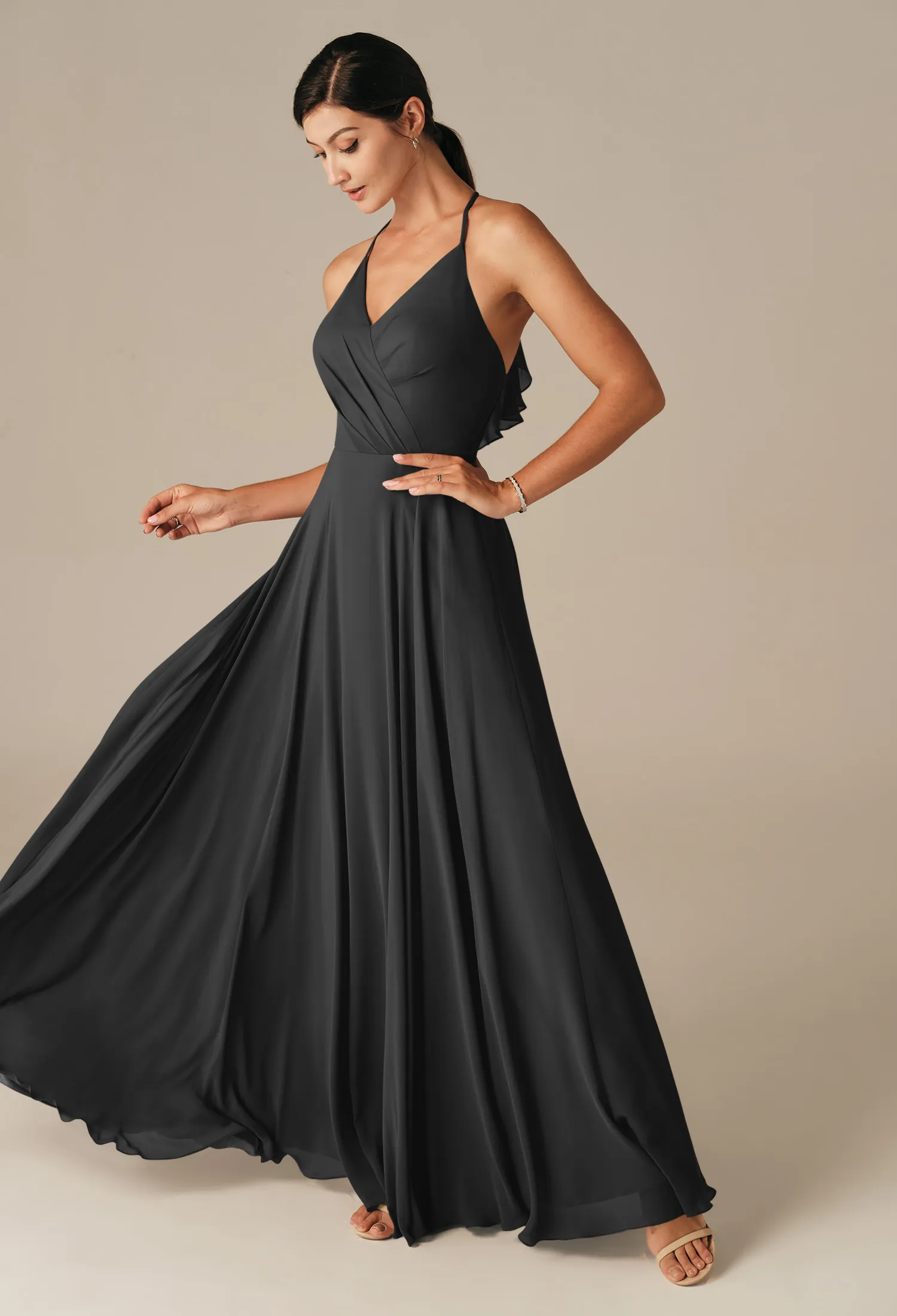 black bridesmaid dress nz Bridesmaids Custom Colour – Blak Bridesmaids main image 0