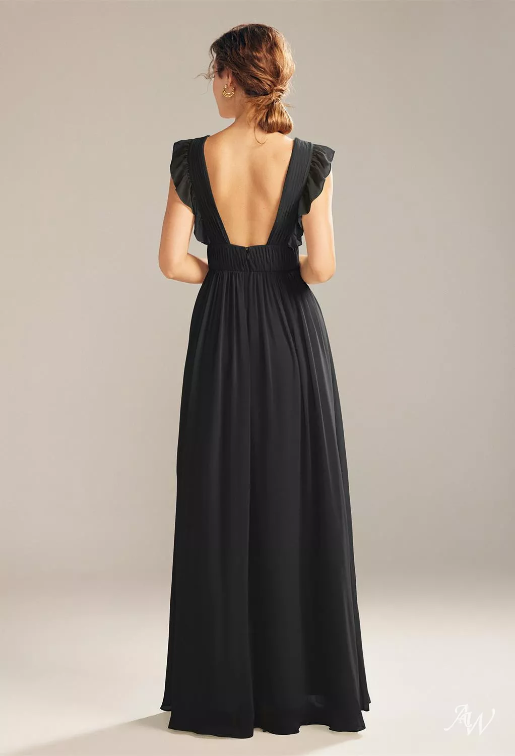 AW Chaba Black Bridesmaid Dresses | AW.Bridal New Zealand