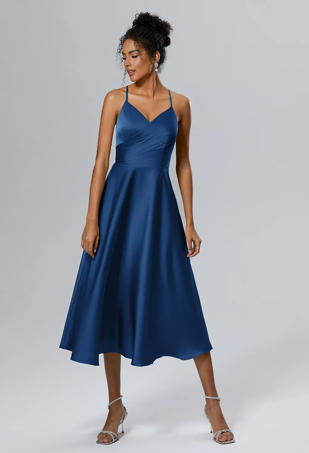 Navy Long Graduation Dresses Page 3 | AW.Bridal New Zealand