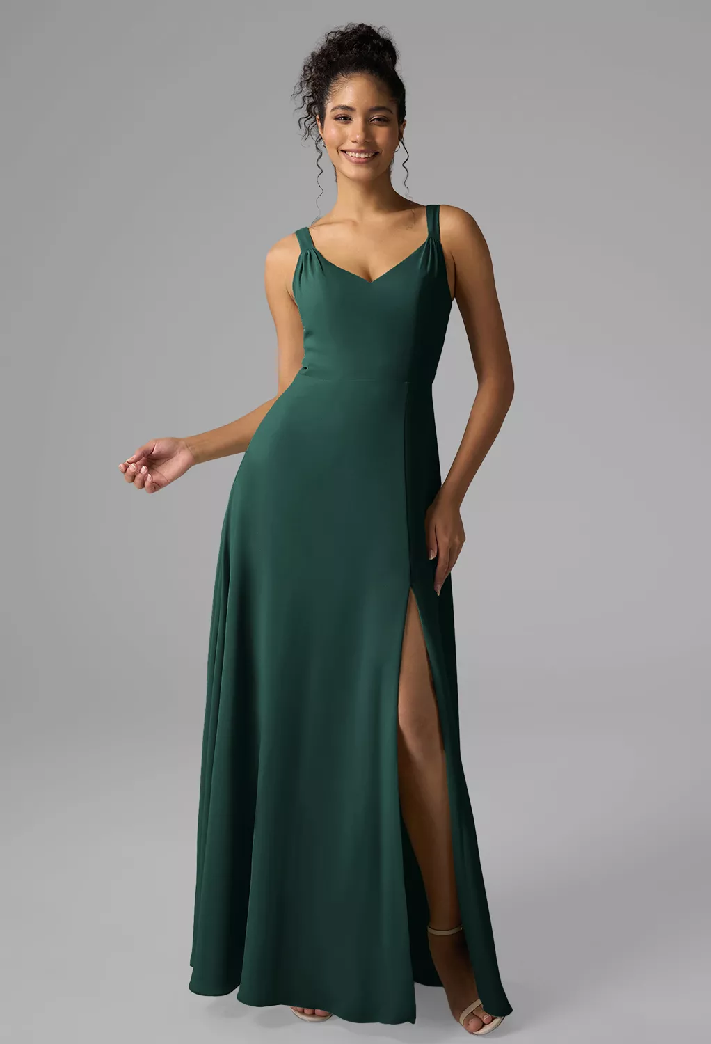 AW Finnley Dark Emerald  Wedding Guest Dresses