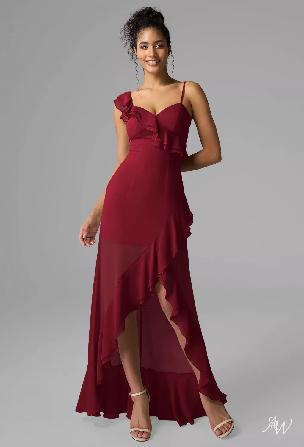 AW Ameera Jester Red Bridesmaid Dresses | AW.Bridal New Zealand