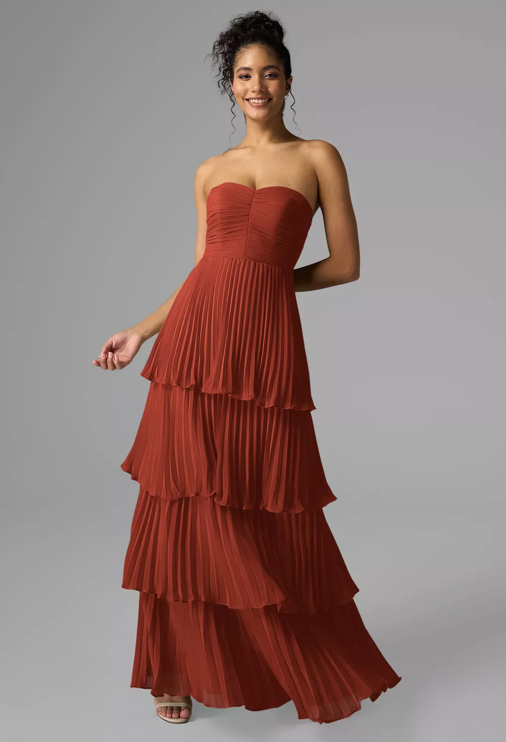 Rust, Red Bridesmaid Dresses | AW.Bridal New Zealand