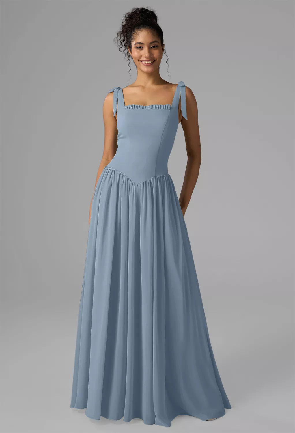 blue bridesmaid dresses nz Nikki Sleeveless Tulle Bridesmaid/Ball/Evening Dress main image 0